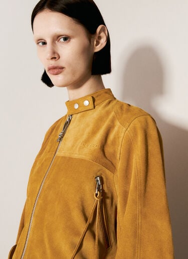 Uma Suede Biker Jacket Eytys Uma Suede Biker Jacket Yellow eyt0356024