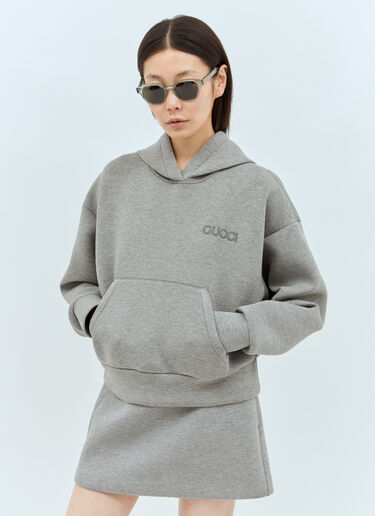 方框太阳镜 Gucci 方框太阳镜 灰色 gus0357002