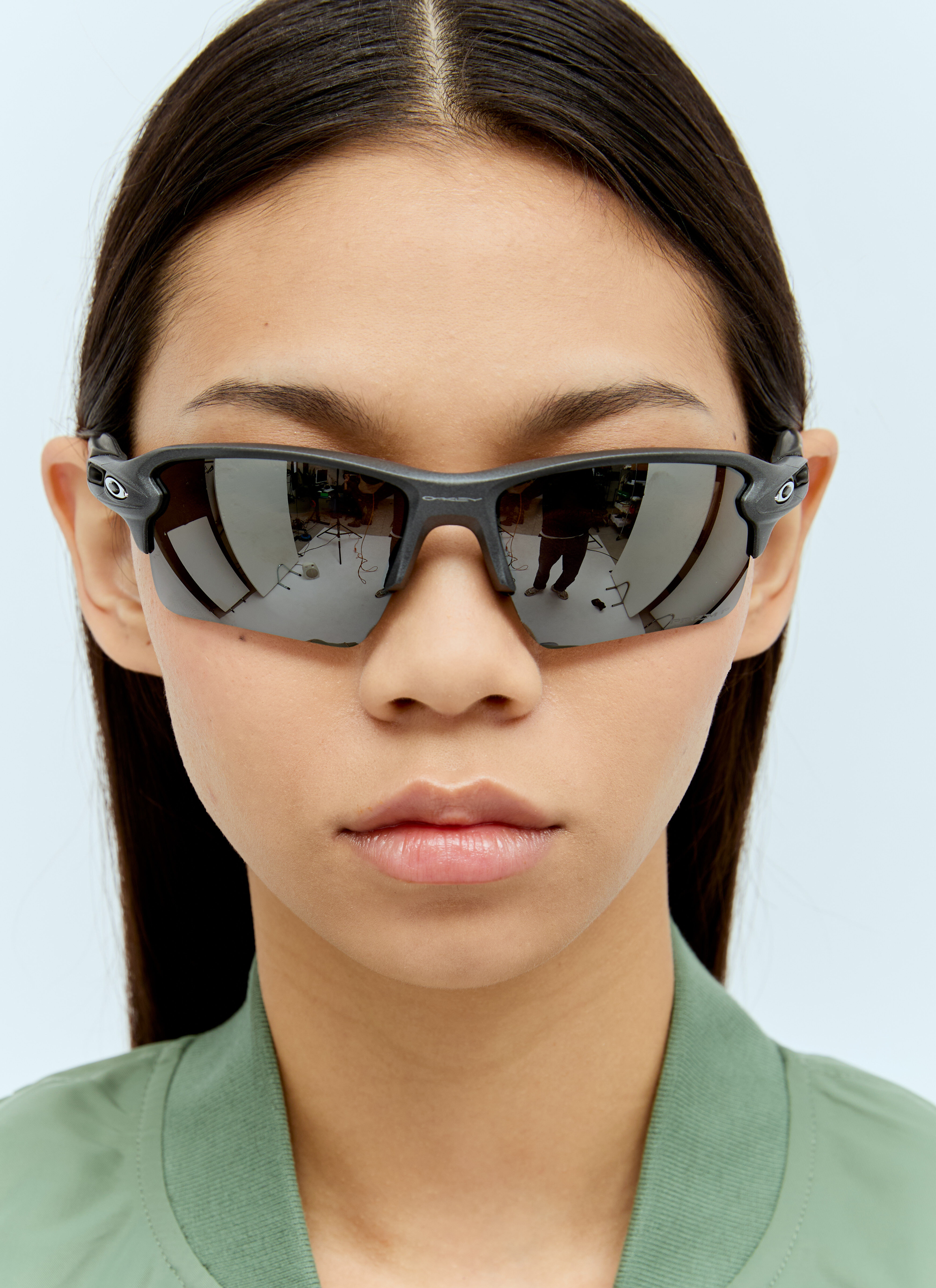 Oakley レディース フラック 2.0 XL サングラス の ブラック