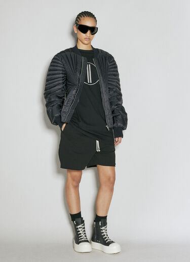 Level 徽标印花 T 恤 Moncler + Rick Owens Level 徽标印花 T 恤 黑色 mcs0355009