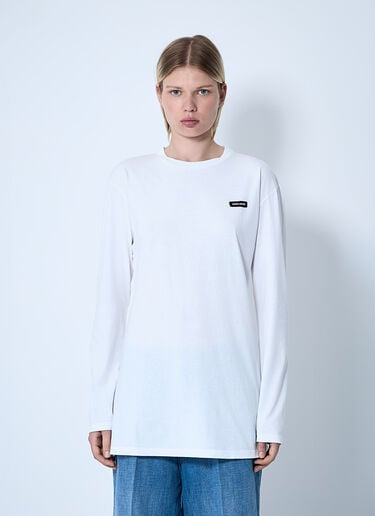 ロゴモチーフTシャツ3枚セット Miu Miu ロゴモチーフTシャツ3枚セット ホワイト miu0361001