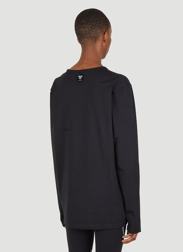 Embroidered Long Sleeve T-Shirt More Joy Embroidered Long Sleeve T-Shirt Black mjy0347014