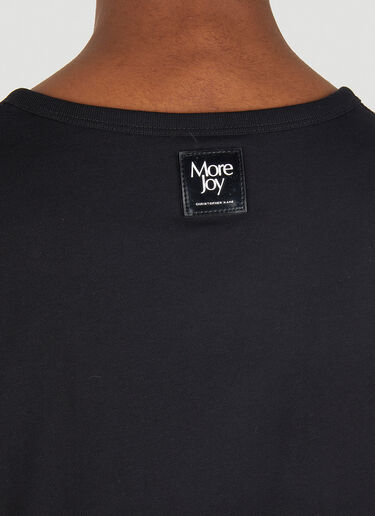 Embroidered Long Sleeve T-Shirt More Joy Embroidered Long Sleeve T-Shirt Black mjy0347014