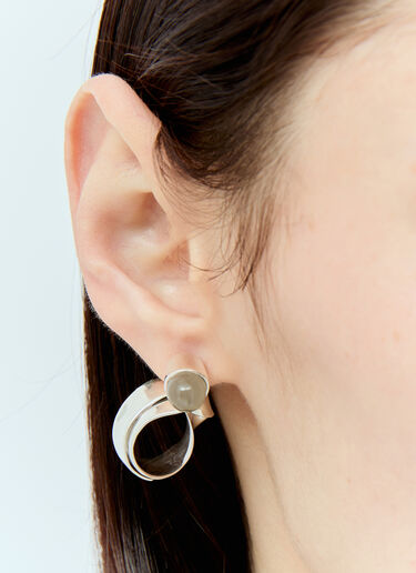 Drop Swirl Earrings Milko Boyarov Drop Swirl Earrings Silver mkb0355005