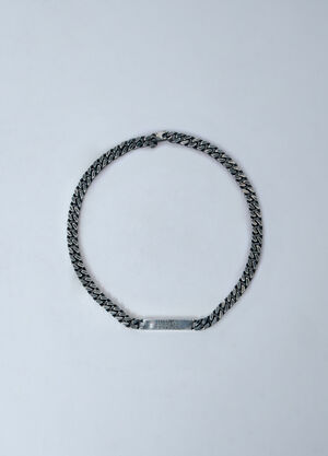 MM6 Maison Margiela 클래식 체인 목걸이  실버 mmm0359002