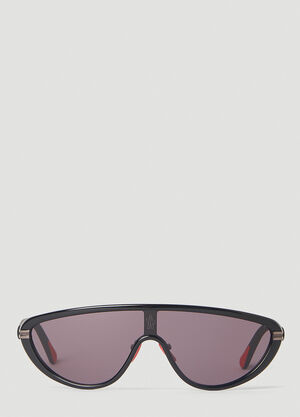 Moncler 비테스 실드 선글라스 블랙 mon0351001