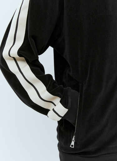 Logo Patch Zip-Up Sweatshirt Moncler x Palm Angels Logo Patch Zip-Up Sweatshirt Black mpa0355013
