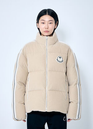 8 Moncler Palm Angels Abrolhos 短款羽绒服 米色 mpa0359002