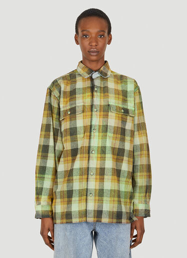 Glo Flannel Shirt NOTSONORMAL Glo Flannel Shirt Green nsm0348018