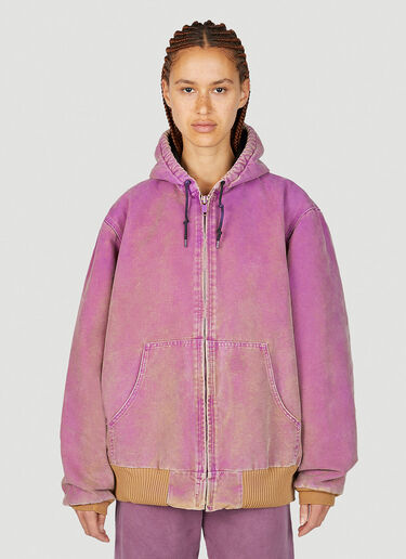 Washed Working Jacket NOTSONORMAL Washed Working Jacket Purple nsm0351002