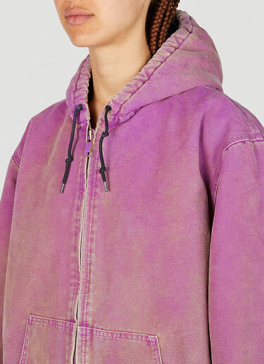 Washed Working Jacket NOTSONORMAL Washed Working Jacket Purple nsm0351002