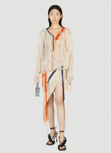 Distressed Sweater Ottolinger Distressed Sweater Beige ott0352001