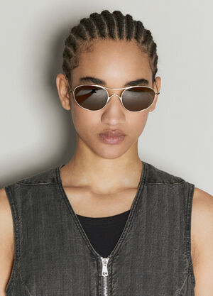 Our Legacy Zwan Sunglasses Gold ous0356022