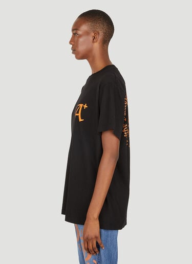 A+ ロゴTシャツ P.A.M. A+ ロゴTシャツ ブラック pam0350008