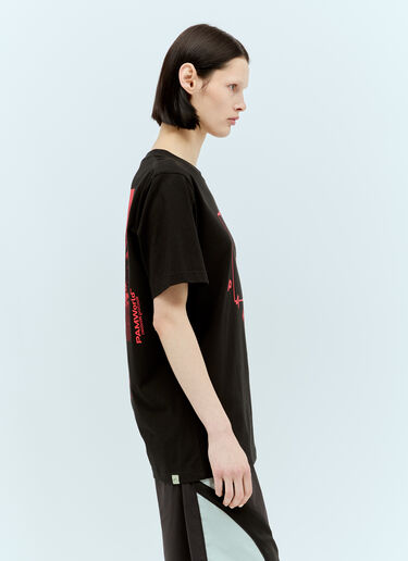 オープンドアTシャツ P.A.M. オープンドアTシャツ ブラック pam0357004
