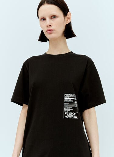 Nutrition T-Shirt P.A.M. Nutrition T-Shirt Black pam0357005