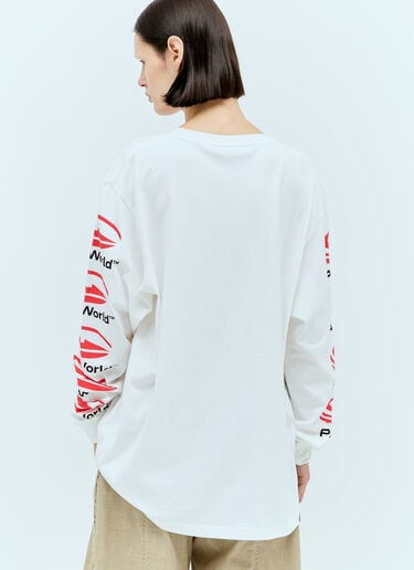P.A.M. ロゴプリントTシャツ  ホワイト pam0357007
