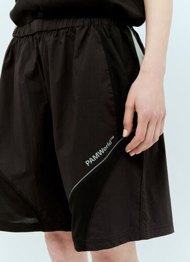 Panelled Flight Shorts P.A.M. Panelled Flight Shorts Black pam0357009