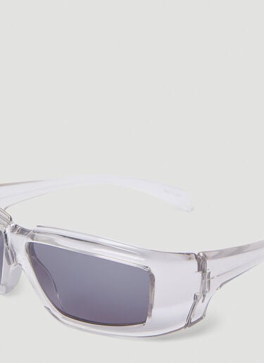 Rectangular Sunglases Rick Owens Rectangular Sunglases Black ris0353001