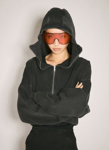 Shield Sunglasses Rick Owens Shield Sunglasses Red ris0357004