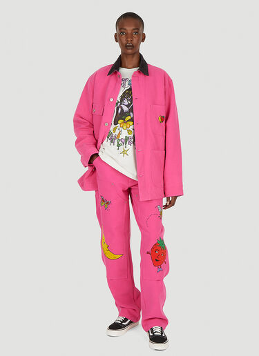 ワークウェアキャンバスチョアジャケット Sky High Farm Workwear ワークウェアキャンバスチョアジャケット ピンク skh0350014