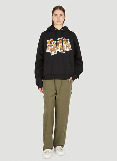 x Denim Tears Hooded Sweatshirt Sky High Farm Workwear x Denim Tears Hooded Sweatshirt Black skh0350021
