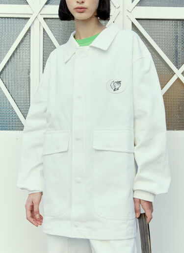 Alastair Mckimm Workwear Jacket Sky High Farm Workwear Alastair Mckimm Workwear Jacket White skh0354007