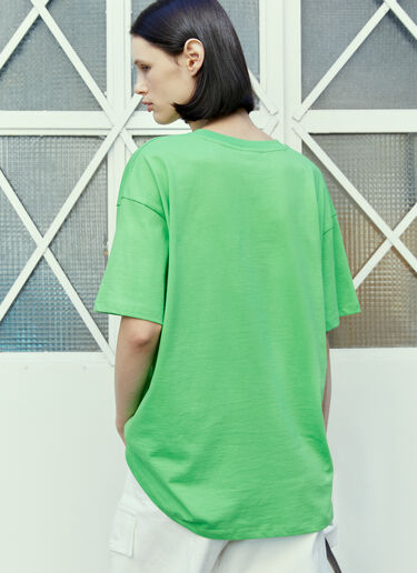 徽标贴饰 T 恤 Sky High Farm Workwear 徽标贴饰 T 恤 绿色 skh0354009