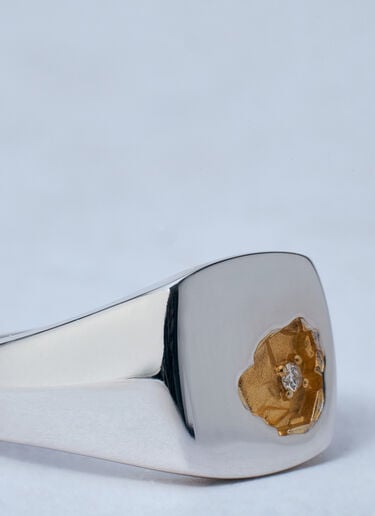 Tom Wood Small Mined Ring Diamond Gold tmw0359014