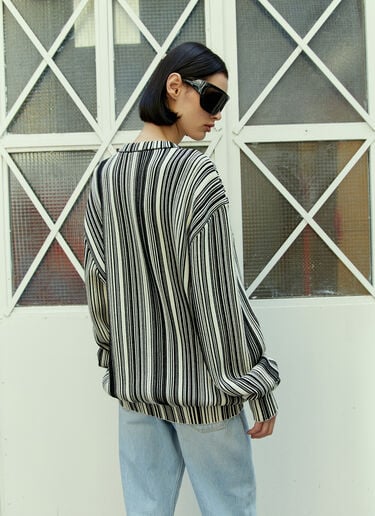 Glitched Knitted Sweater VTMNTS Glitched Knitted Sweater Black vtm0354008