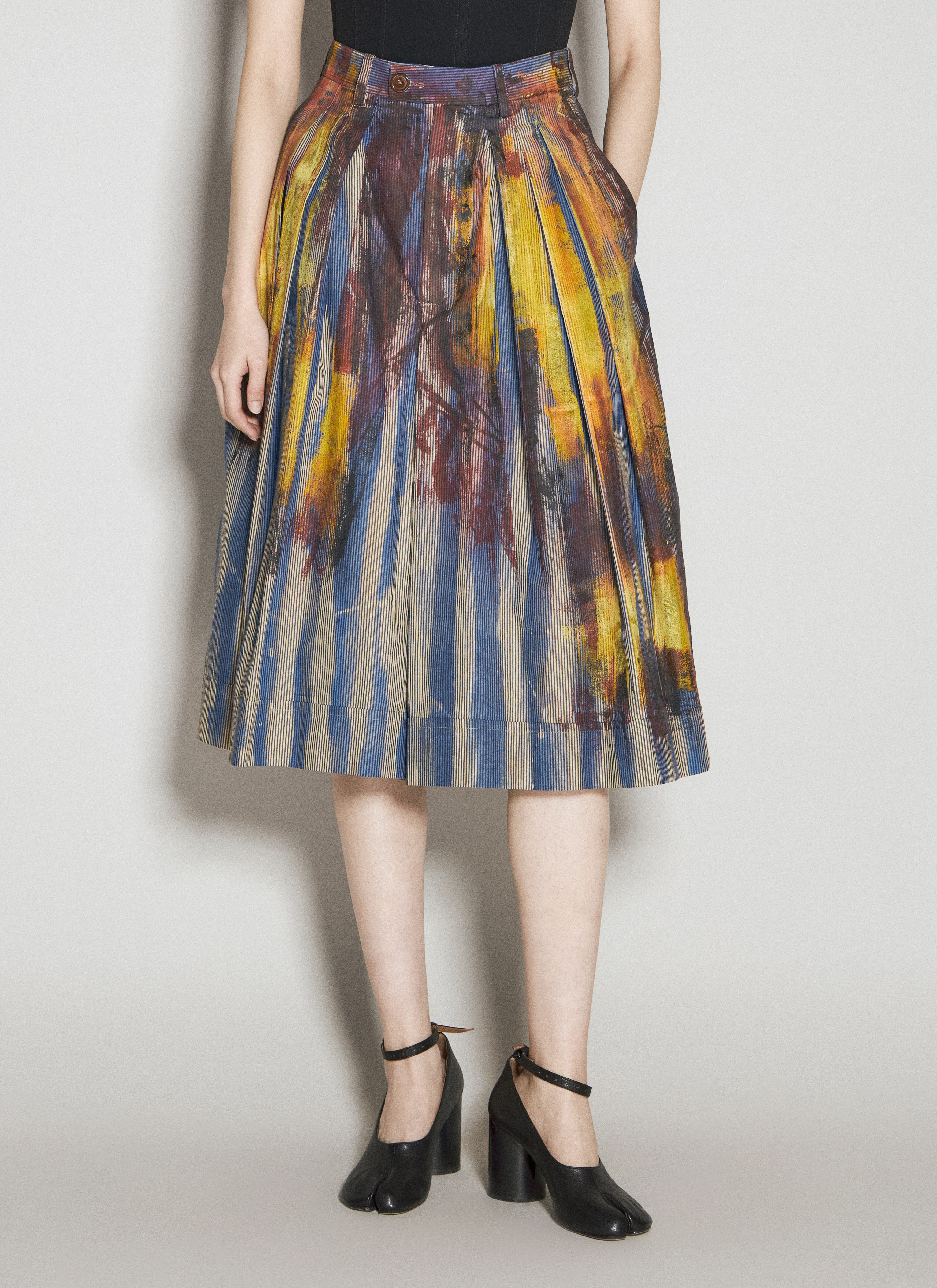 [宅送] Vivienne Westwood レディース グラフィックプリント キュロット パンツ
