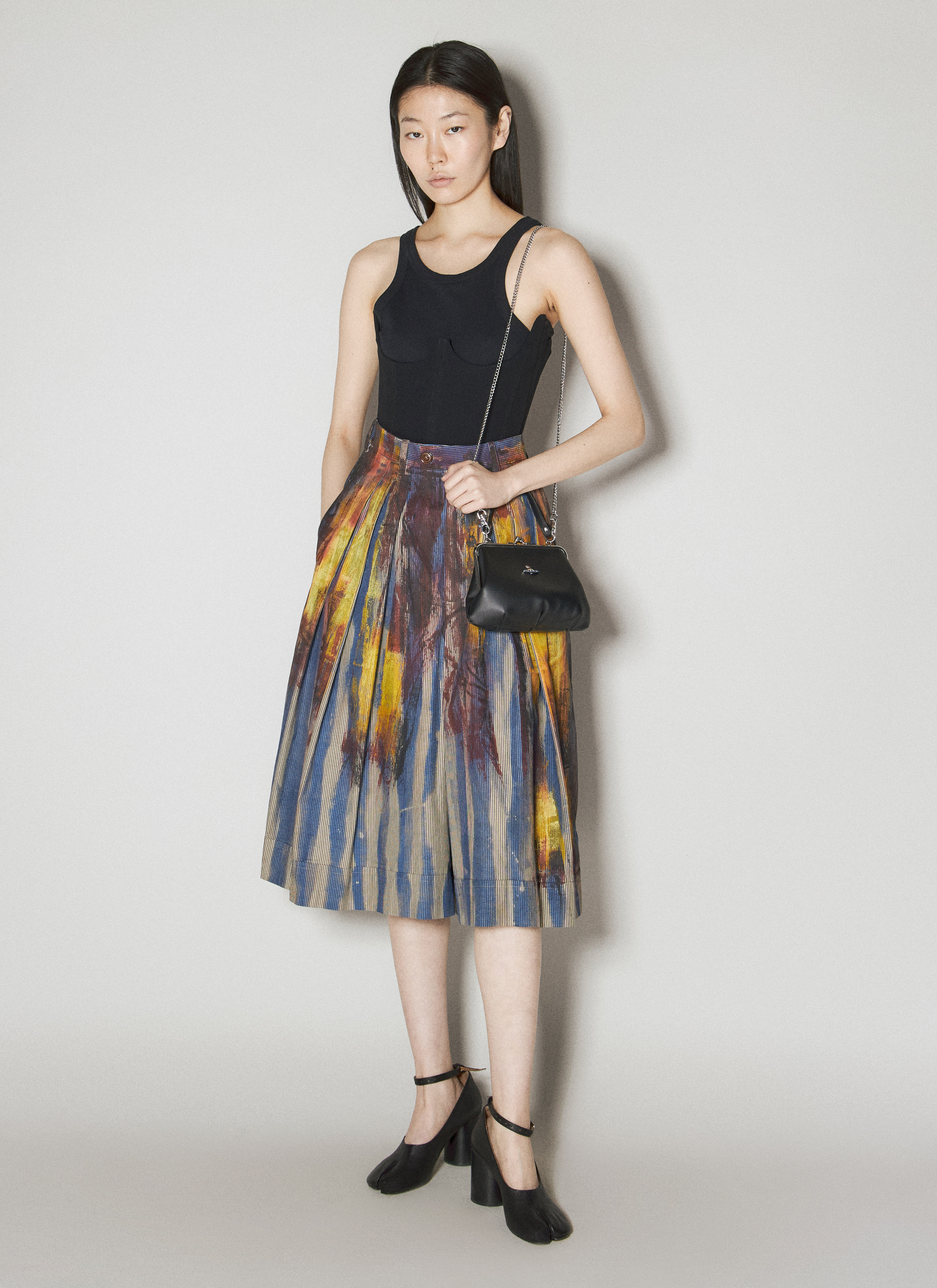 【2025正規激安】 Vivienne Westwood レディース グラフィックプリント キュロット パンツ