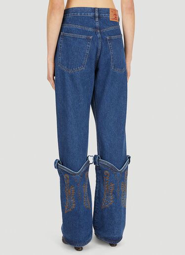 Cowboy Cuff Jeans Y/Project Cowboy Cuff Jeans Blue ypr0349006