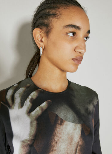Body Collage Long Sleeve T-Shirt Y/Project Body Collage Long Sleeve T-Shirt Black ypr0354001