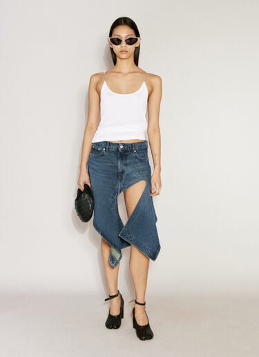 Invisible Strap Tank Top Y/PROJECT Invisible Strap Tank Top White ypr0356001