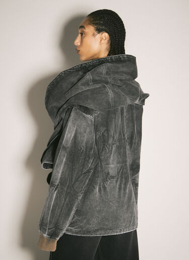 Y/Project 벨크로 데님 재킷  블랙 ypr0358003