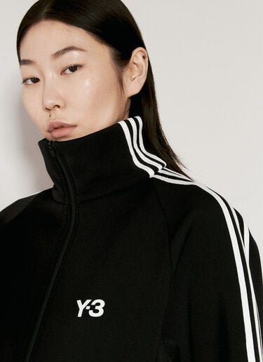 Y-3 로고 아플리케 트랙 재킷 블랙 yyy0356005