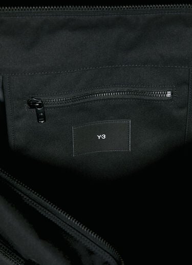 Y-3 로고 자수 더플 백 블랙 yyy0356025