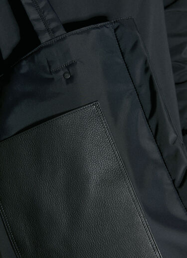 Sac Cabas de Luxe avec Logo Imprimé Y-3 Sac Cabas de Luxe avec Logo Imprimé Noir yyy0356027