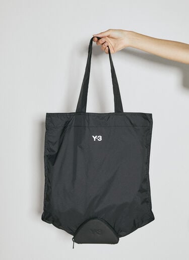 可收纳托特包 Y-3 可收纳托特包 黑色 yyy0356028