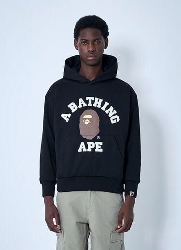 A BATHING APE® 夹棉连帽运动衫  黑色 aba0158004
