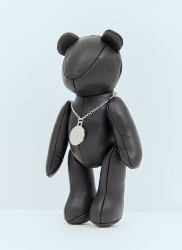 Leather Bear Doll A BATHING APE® Leather Bear Doll Black aba0357002