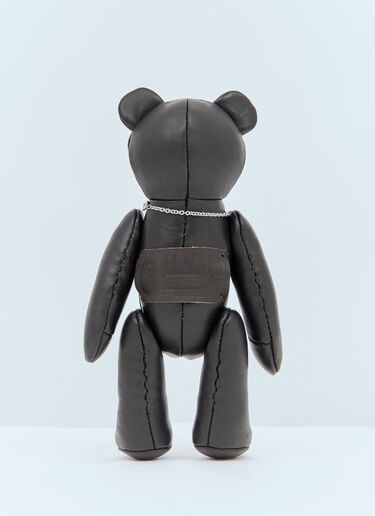 Leather Bear Doll A BATHING APE® Leather Bear Doll Black aba0357002