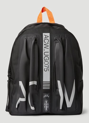 ロゴプリント バックパック A-COLD-WALL* x Eastpak ロゴプリント バックパック ブラック ace0150004