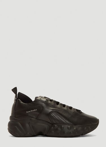 Rockaway Technical Leather Sneakers Acne Studios Rockaway Technical Leather Sneakers Black acn0136002