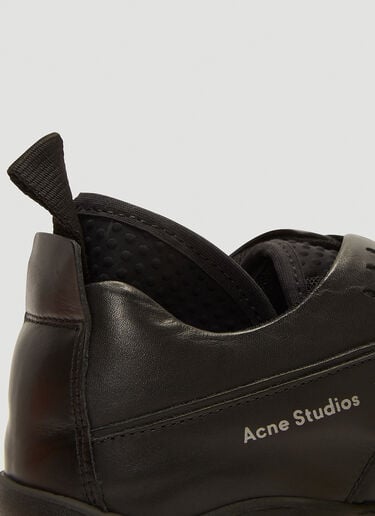 Rockaway Technical Leather Sneakers Acne Studios Rockaway Technical Leather Sneakers Black acn0136002