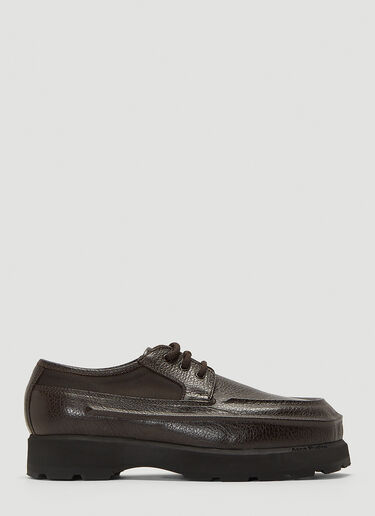 Leather Derby Shoes Acne Studios Leather Derby Shoes Brown acn0144052