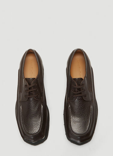 Leather Derby Shoes Acne Studios Leather Derby Shoes Brown acn0144052