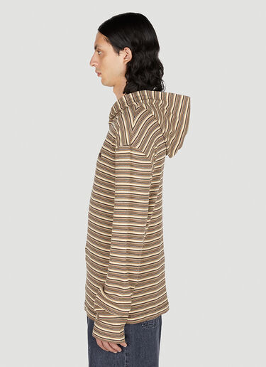 Acne Studios 条纹连帽运动衫 棕色 acn0151024
