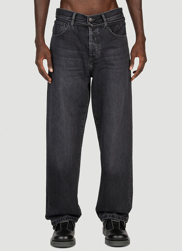 Acne Studios 1991 와이드 레그 진 블랙 acn0153014